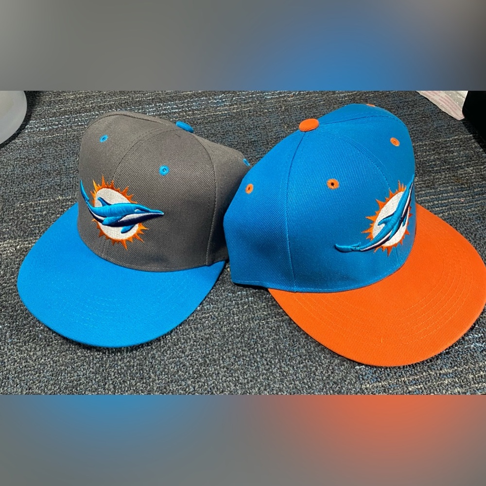 Miami Dolphins caps(2)